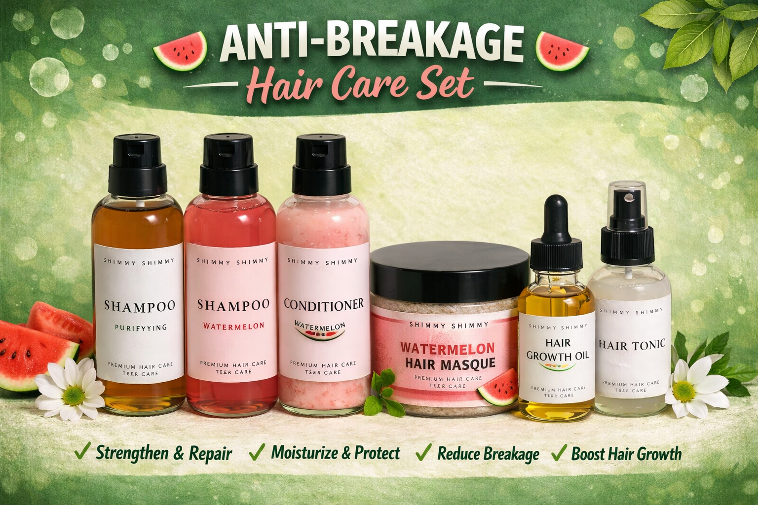 🛡️ SHIMMY SHIMMY Anti-Breakage Set ✨