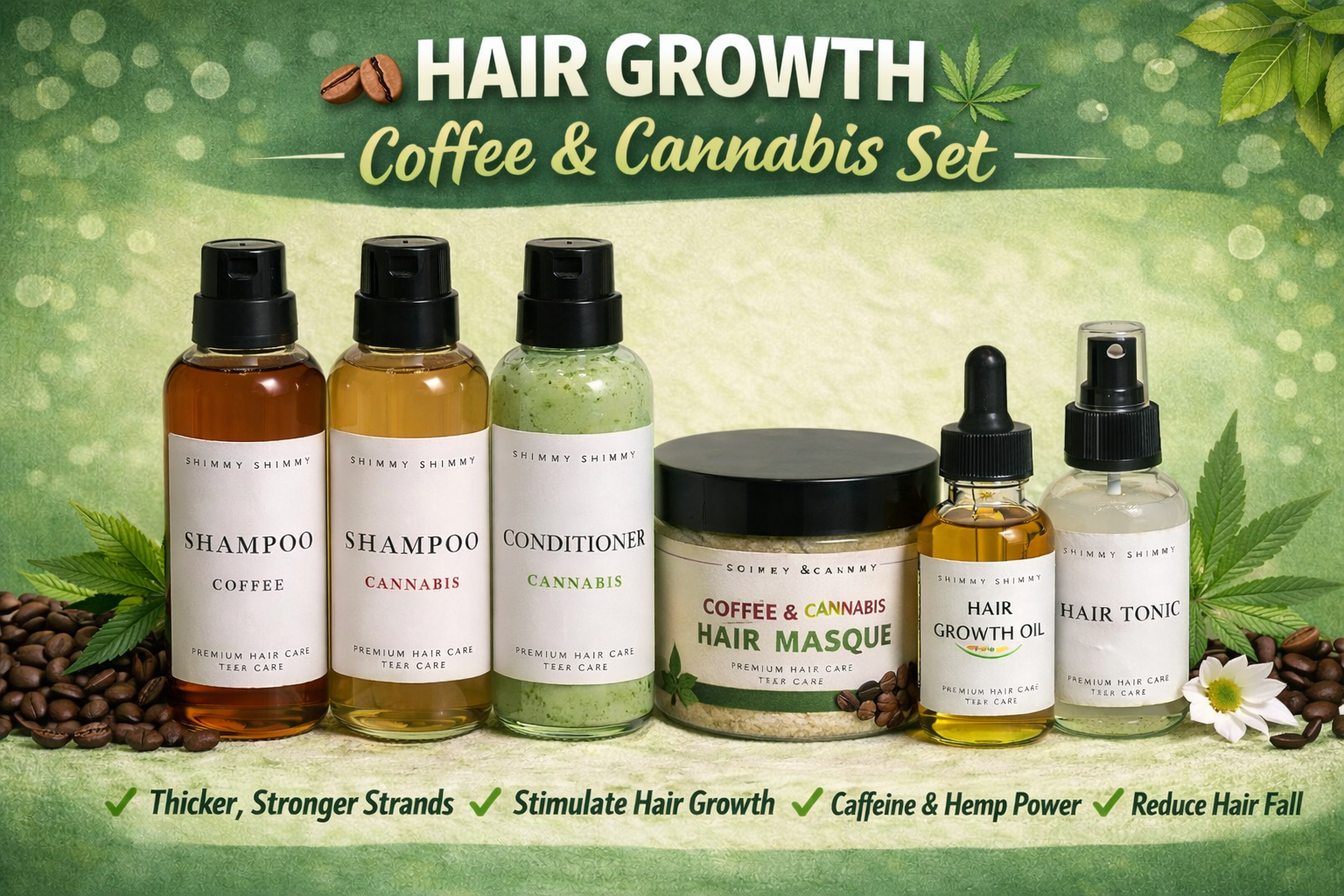 🌿 SHIMMY SHIMMY Hair Growth Set ✨